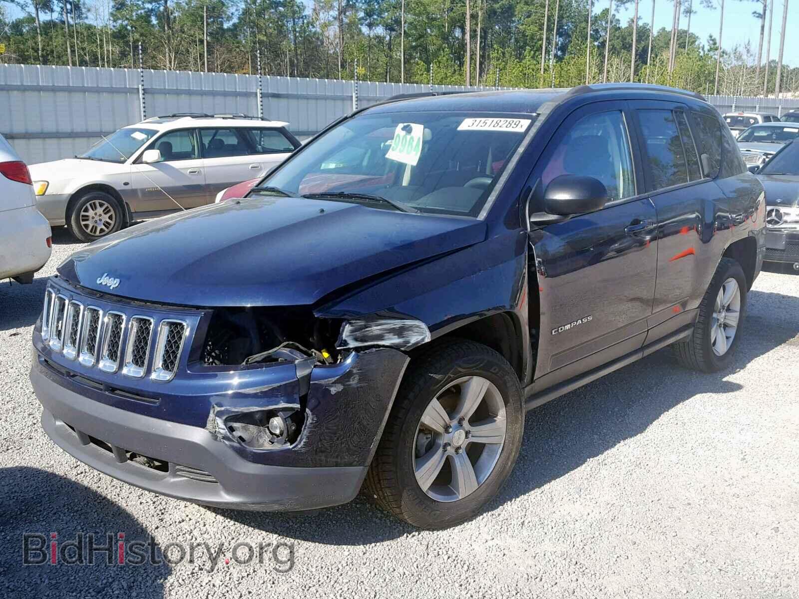 2014 JEEP COMPASS SP - VIN: 1C4NJCBB6ED703590 - Фото 2