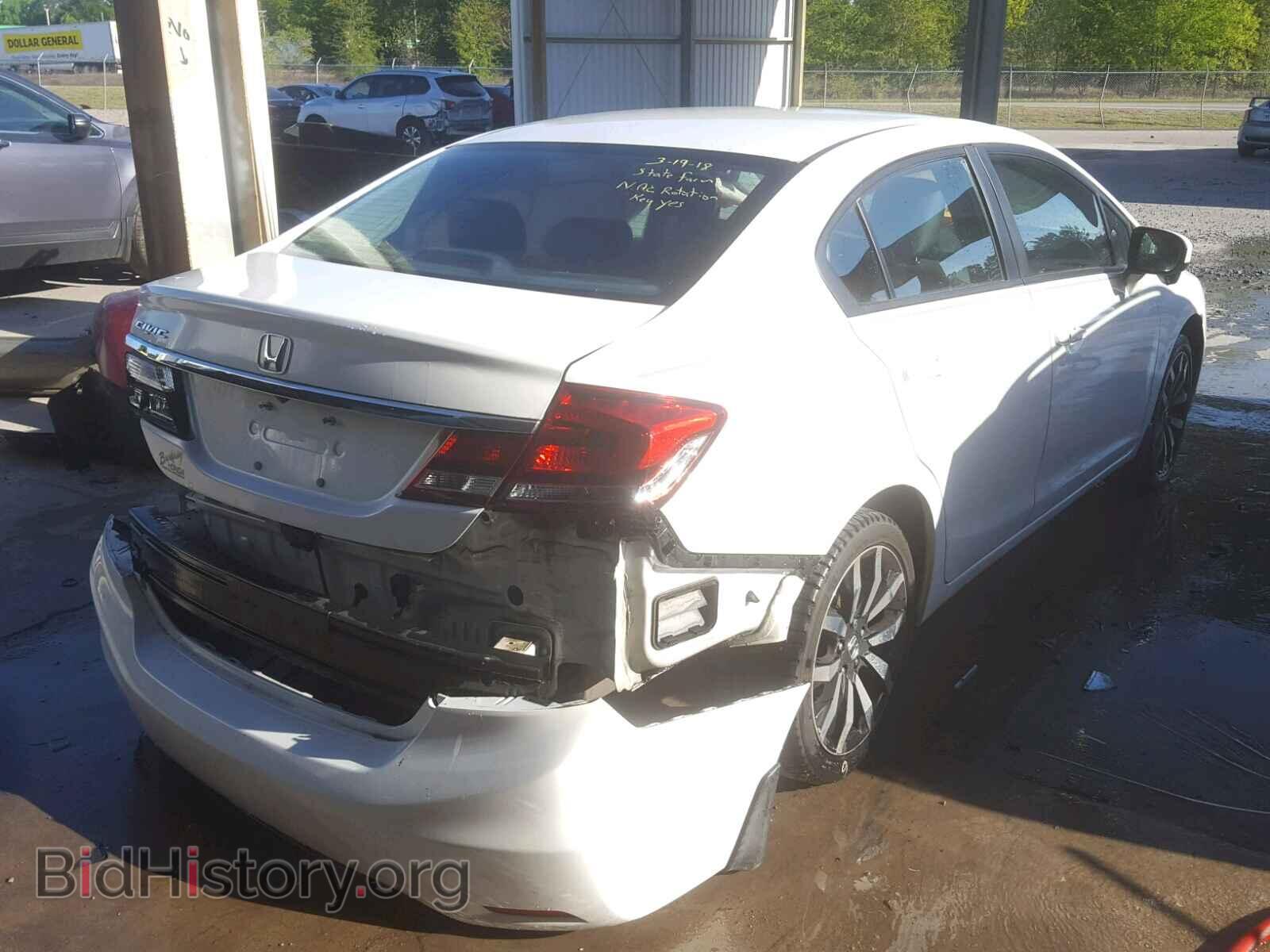 2014 HONDA CIVIC - VIN: 19XFB2F94EE054812 - Фото 4