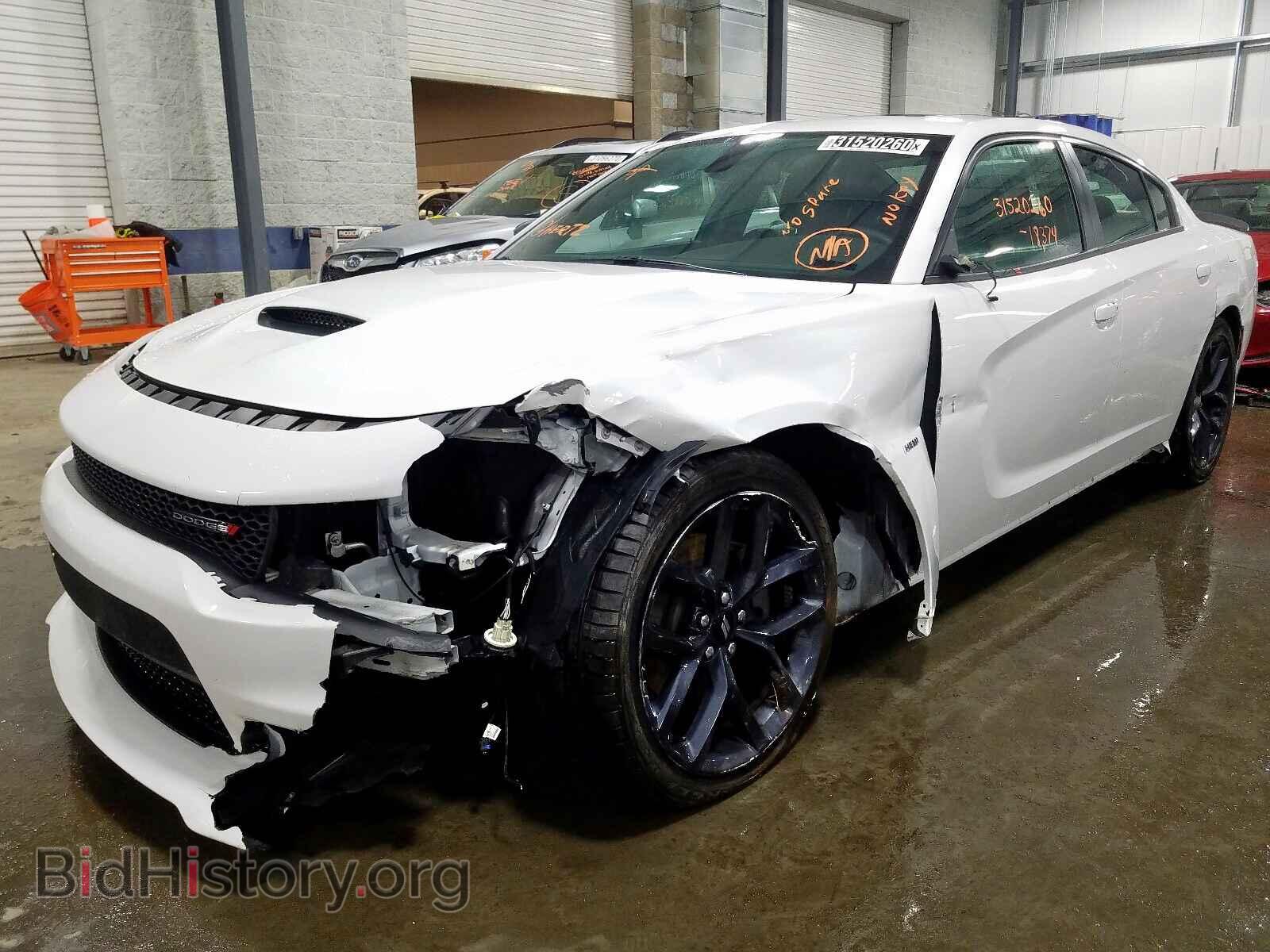 2019 DODGE CHARGER - VIN: 2C3CDXCTXKH652837 - Фото 2