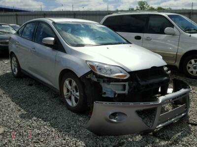 2014 Ford FOCUS Focus SE, silver — VIN 1FADP3F22EL378081, Copart