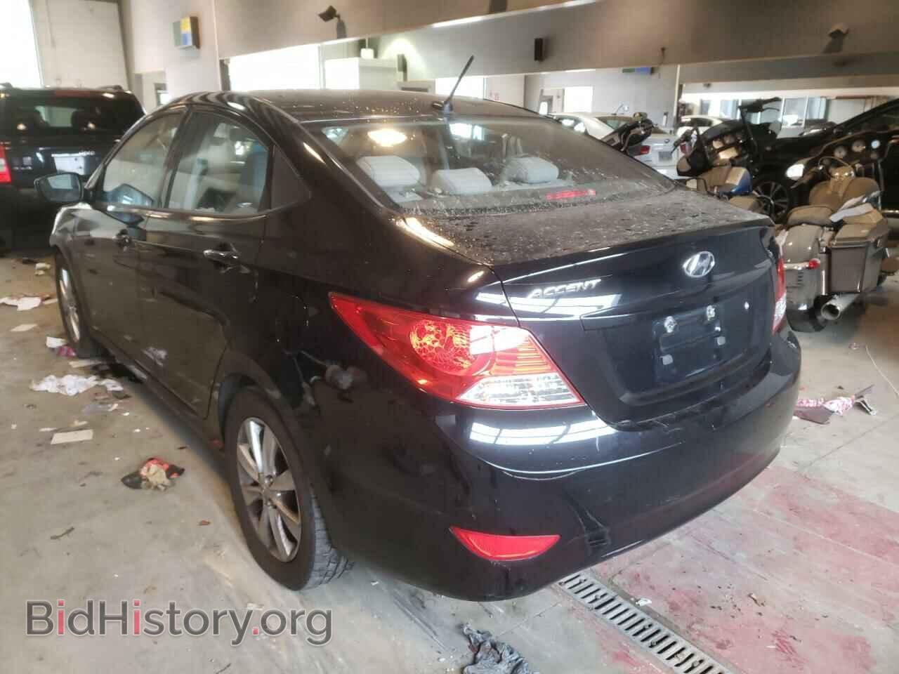 2012 HYUNDAI ACCENT - VIN: KMHCU4AEXCU165405 - Фото 3