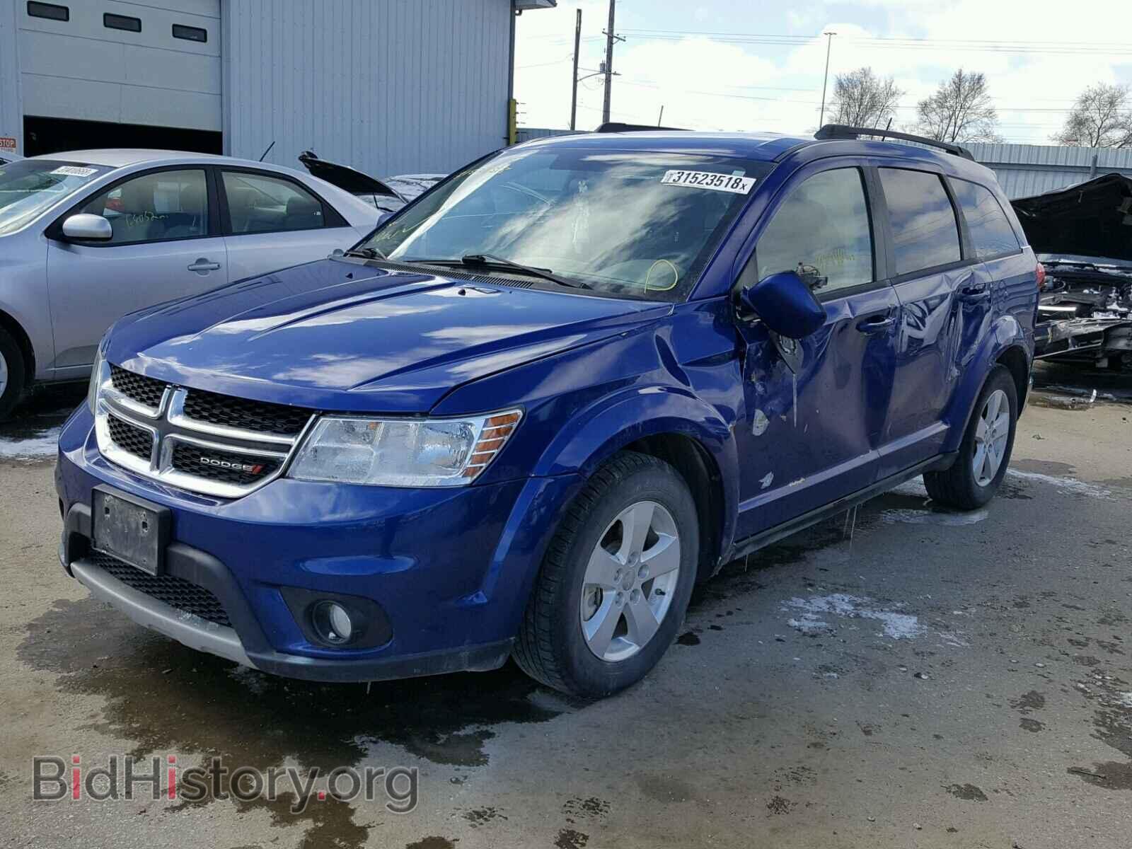 2012 DODGE JOURNEY - VIN: 3C4PDCBB7CT394865 - Фото 2