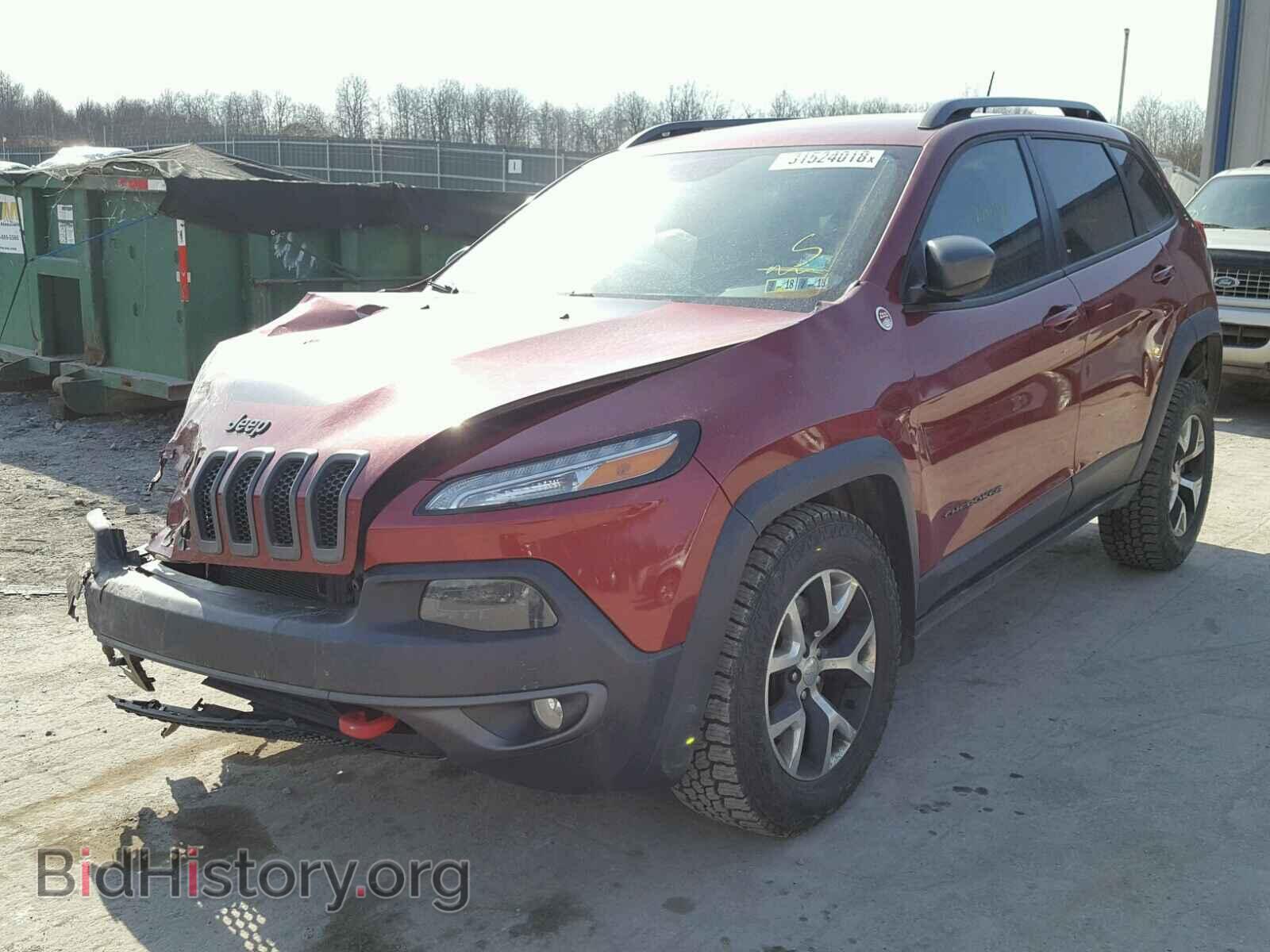 2014 JEEP CHEROKEE - VIN: 1C4PJMBS3EW201820 - Фото 2