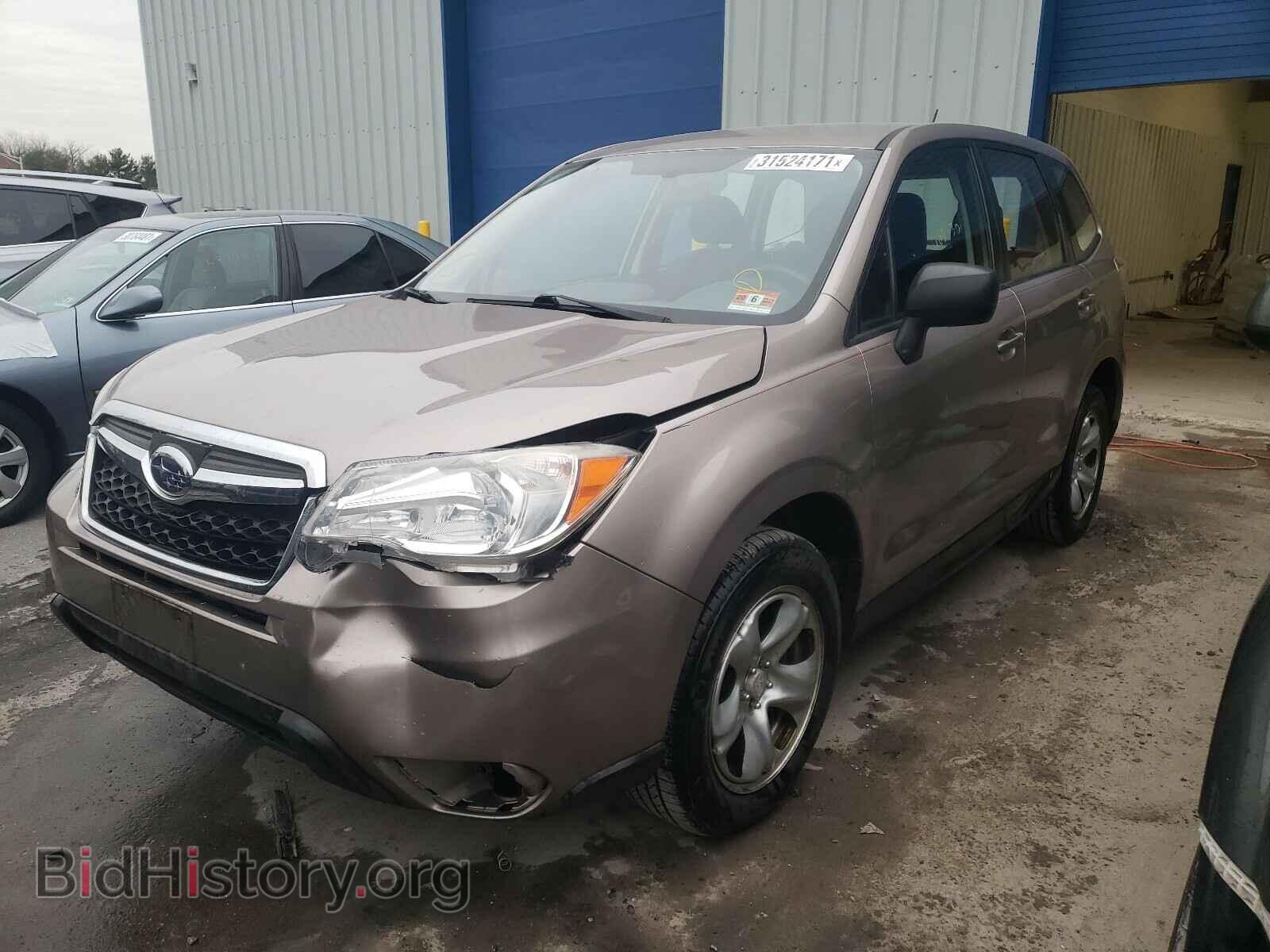 2014 SUBARU FORESTER - VIN: JF2SJAAC8EH420443 - Фото 2
