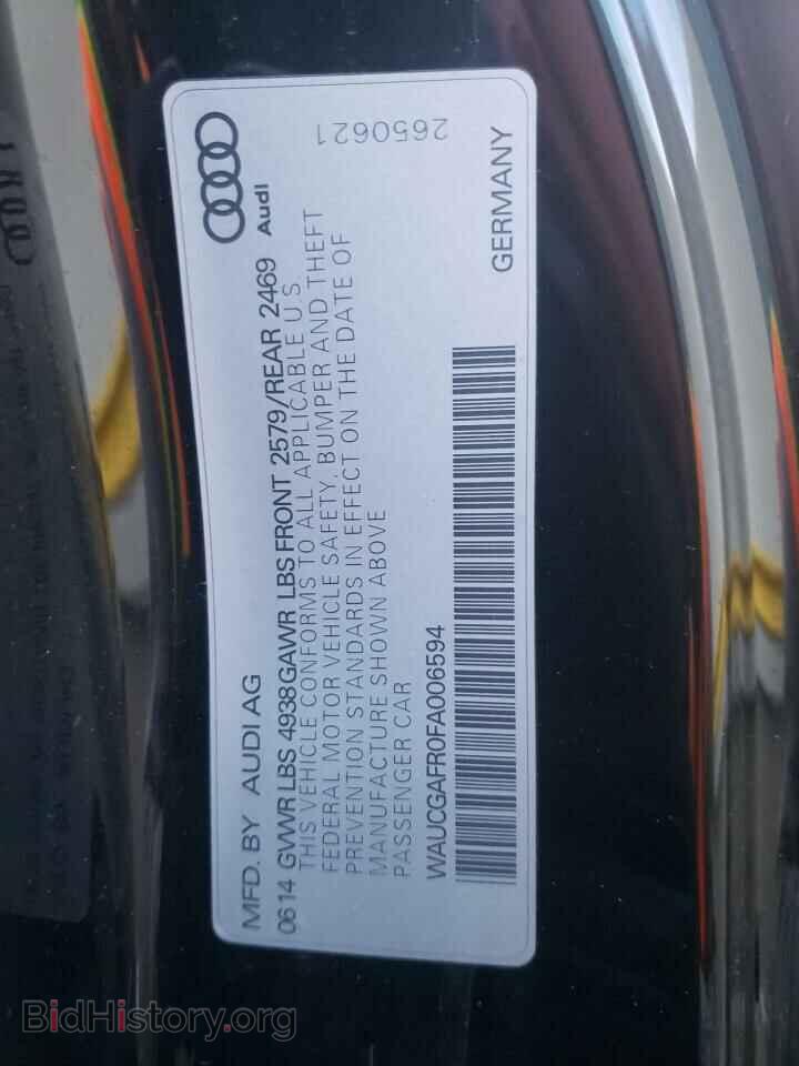2015 AUDI S5/RS5 - VIN: WAUCGAFR0FA006594 - Фото 10