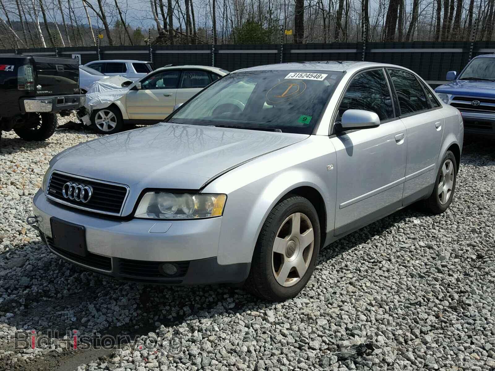 2002 AUDI A4 - VIN: WAULC68E12A312877 - Фото 2