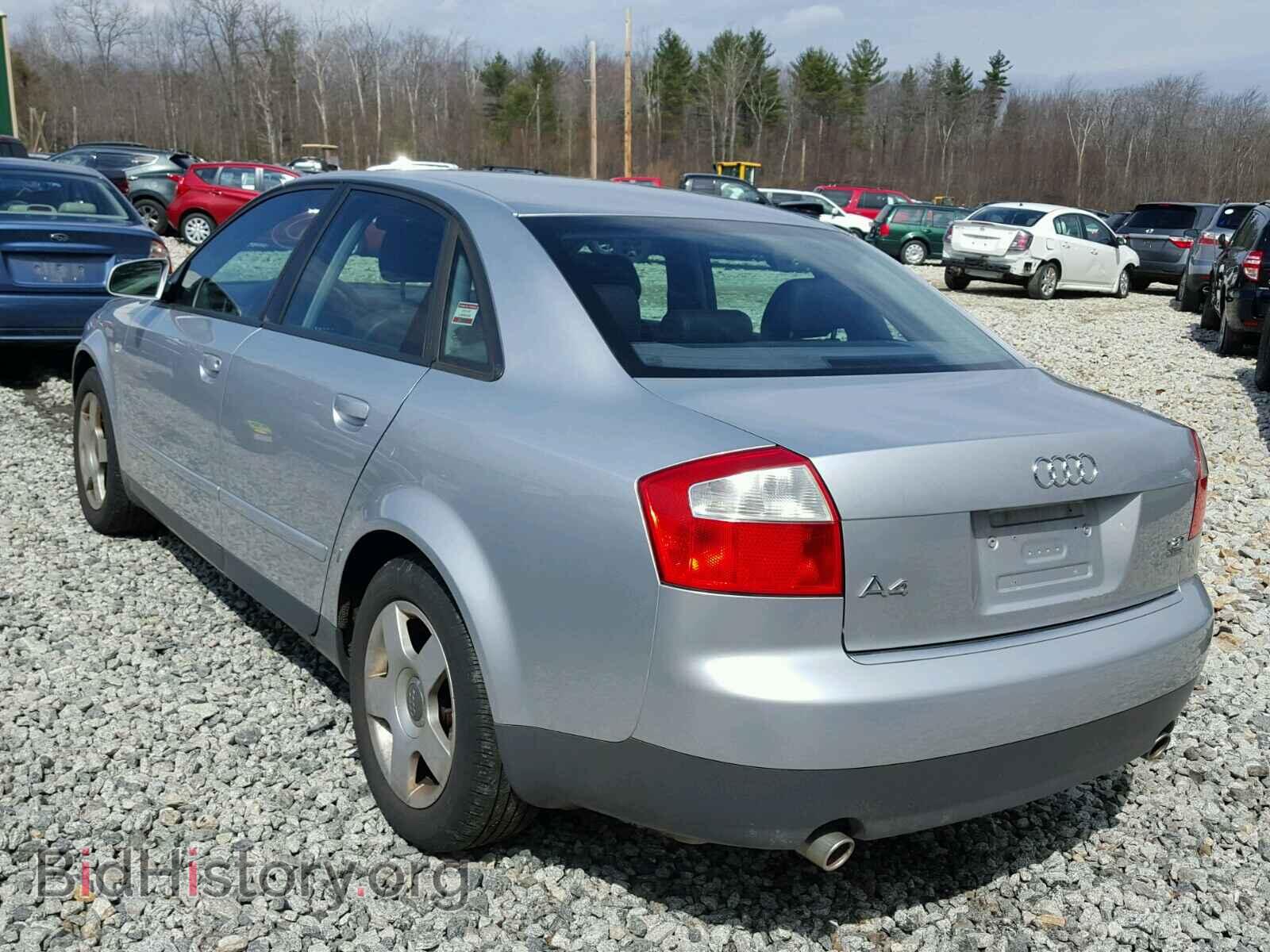 2002 AUDI A4 - VIN: WAULC68E12A312877 - Фото 3
