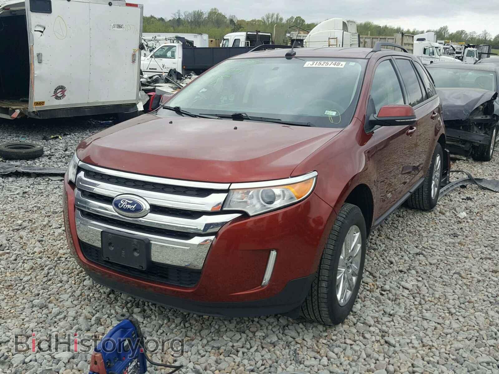 2014 FORD EDGE - VIN: 2FMDK3JC7EBA45976 - Фото 2