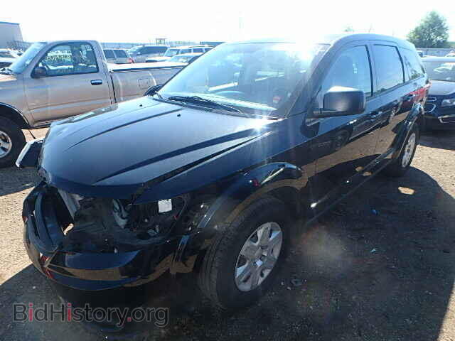 2012 DODGE JOURNEY - VIN: 3C4PDCAB4CT143464 - Фото 2