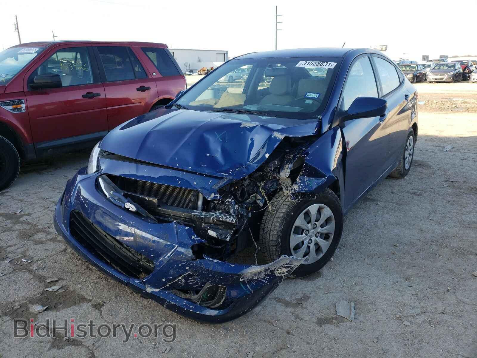 2017 HYUNDAI ACCENT - VIN: KMHCT4AE1HU222021 - Фото 2