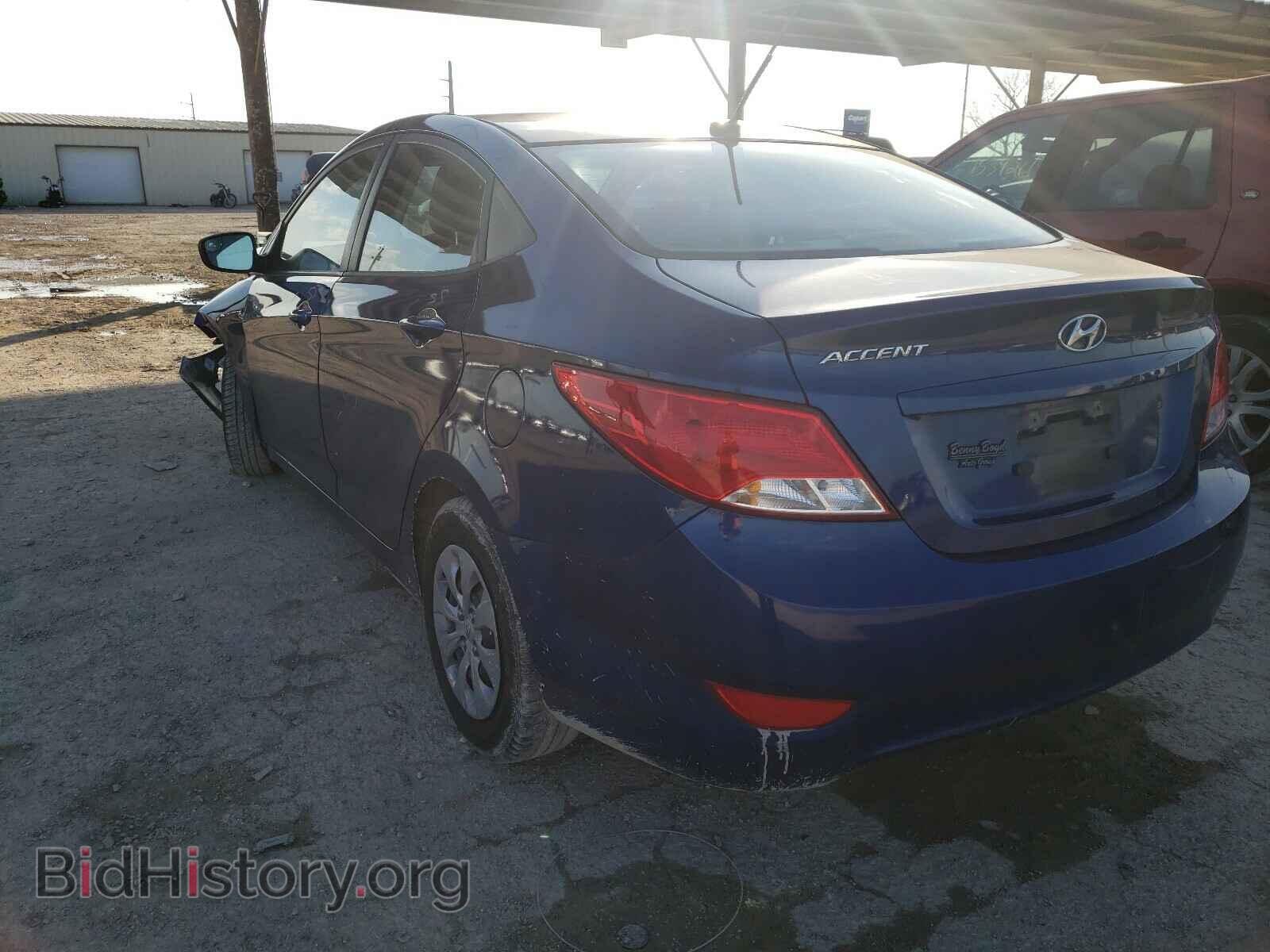 2017 HYUNDAI ACCENT - VIN: KMHCT4AE1HU222021 - Фото 3