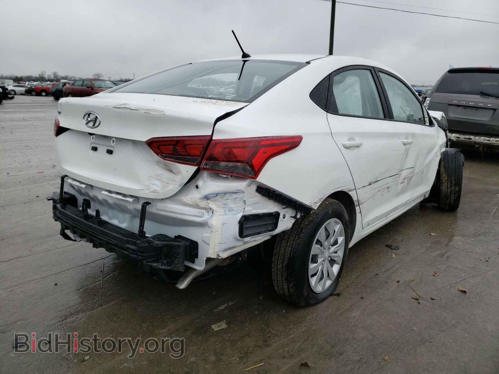 2021 HYUNDAI ACCENT - VIN: 3KPC24A65ME128409 - Фото 4
