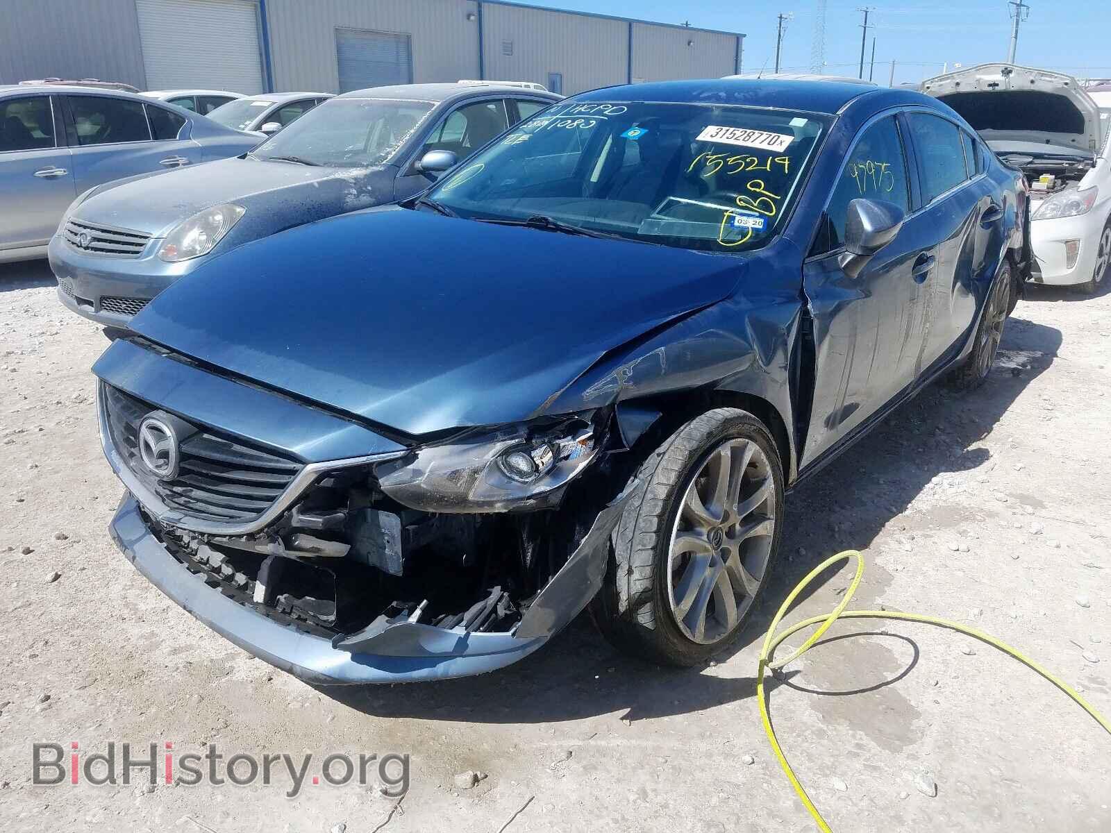 2014 MAZDA 6 - VIN: JM1GJ1V61E1155219 - Фото 2
