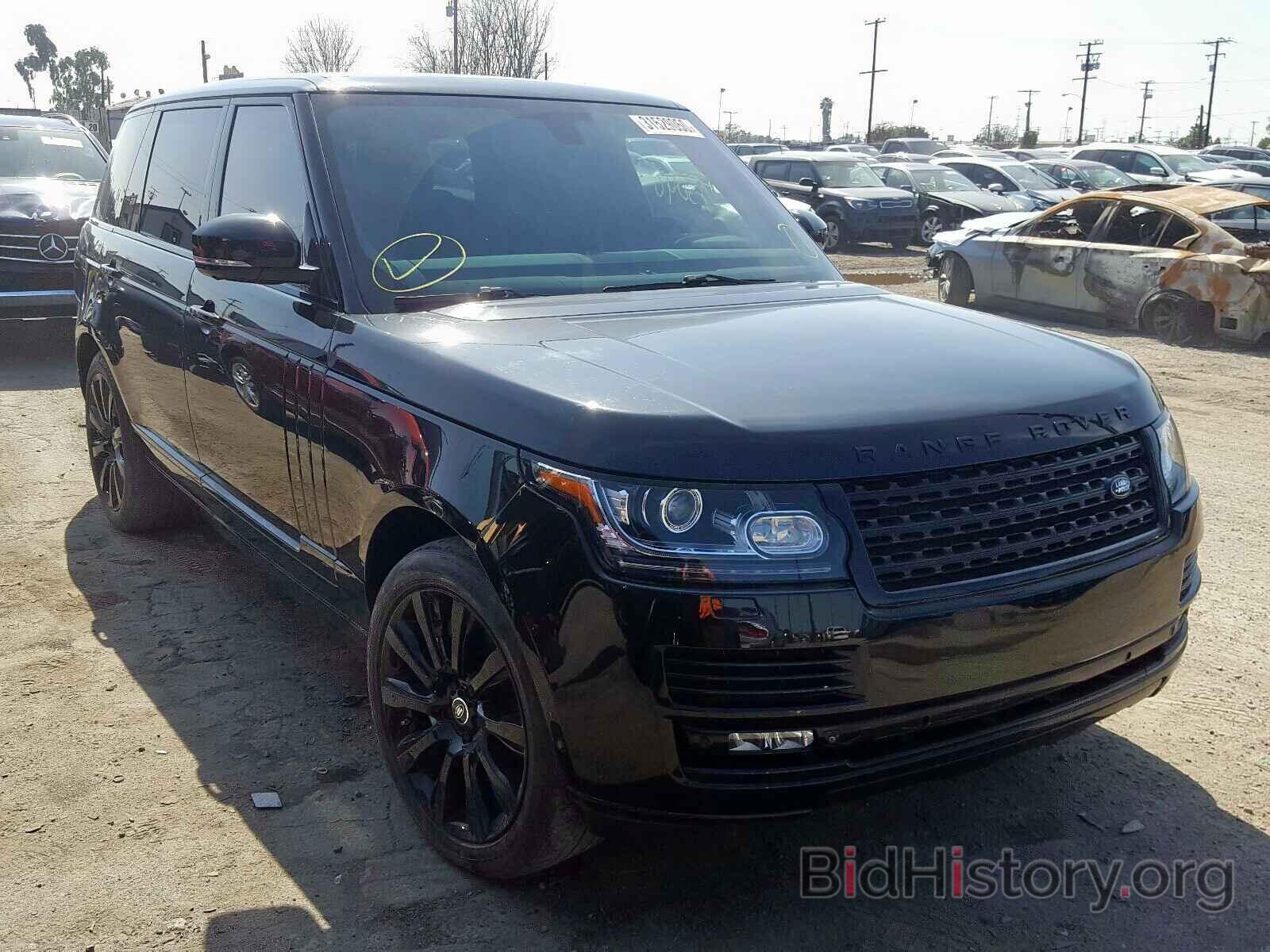 Photo SALGS3TF1EA166001 - LAND ROVER RANGEROVER 2014