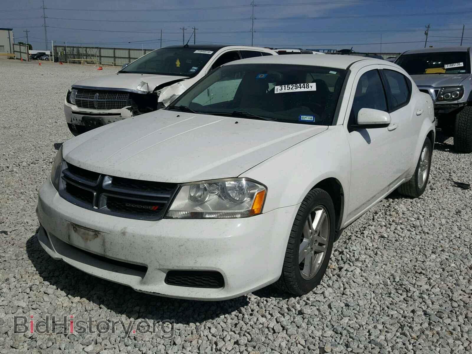 2012 DODGE AVENGER - VIN: 1C3CDZCB3CN314059 - Фото 2