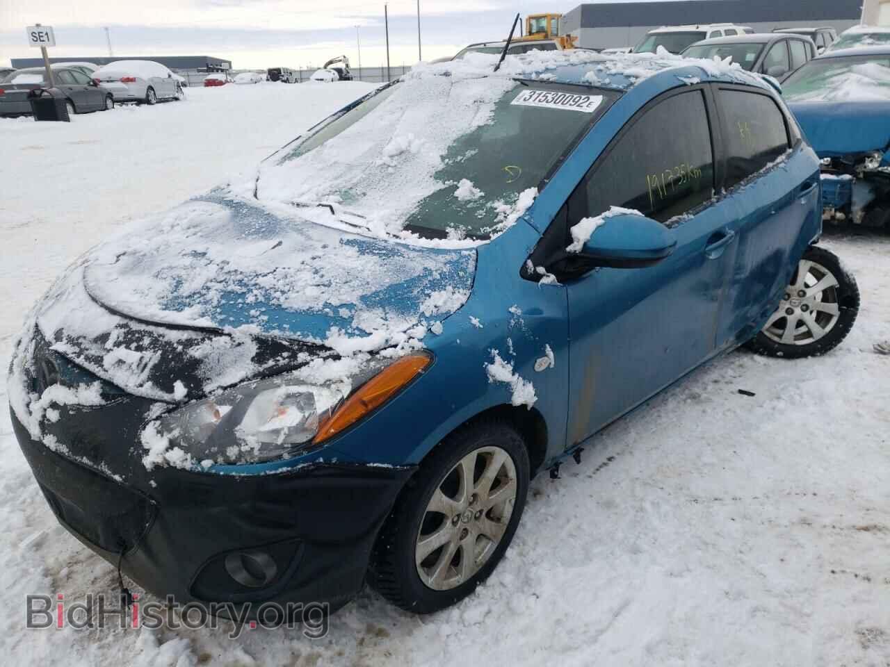 2011 MAZDA 2 - VIN: JM1DE1HY7B0121419 - Фото 2