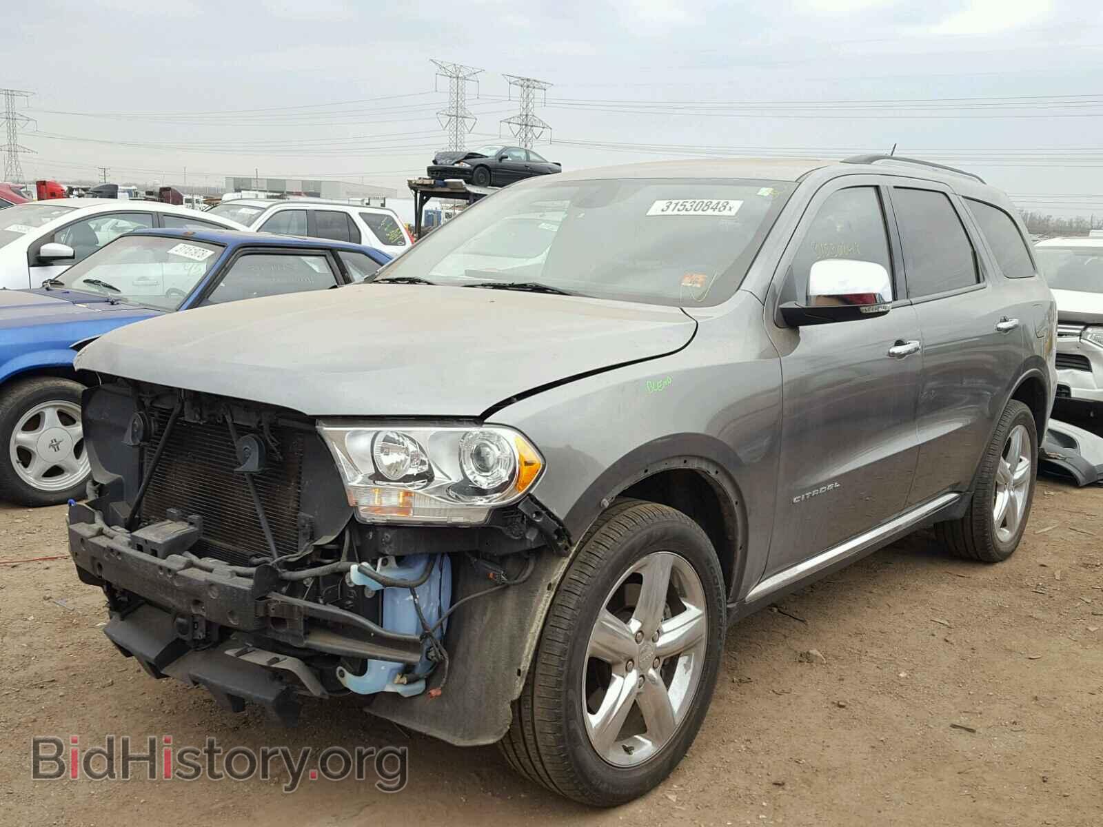 2012 DODGE DURANGO - VIN: 1C4SDJET9CC205387 - Фото 2