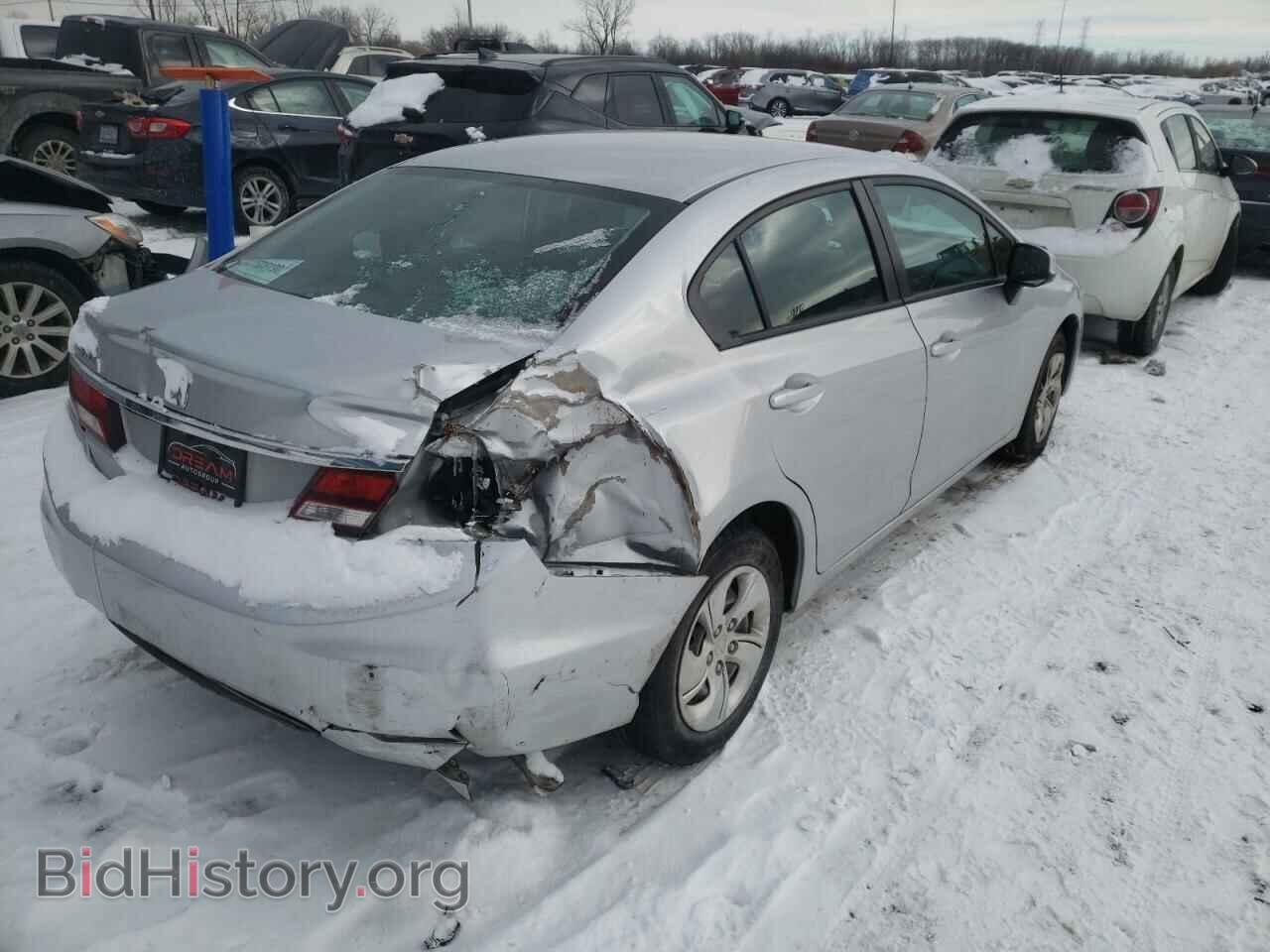 2013 HONDA CIVIC - VIN: 2HGFB2F50DH581103 - Фото 4