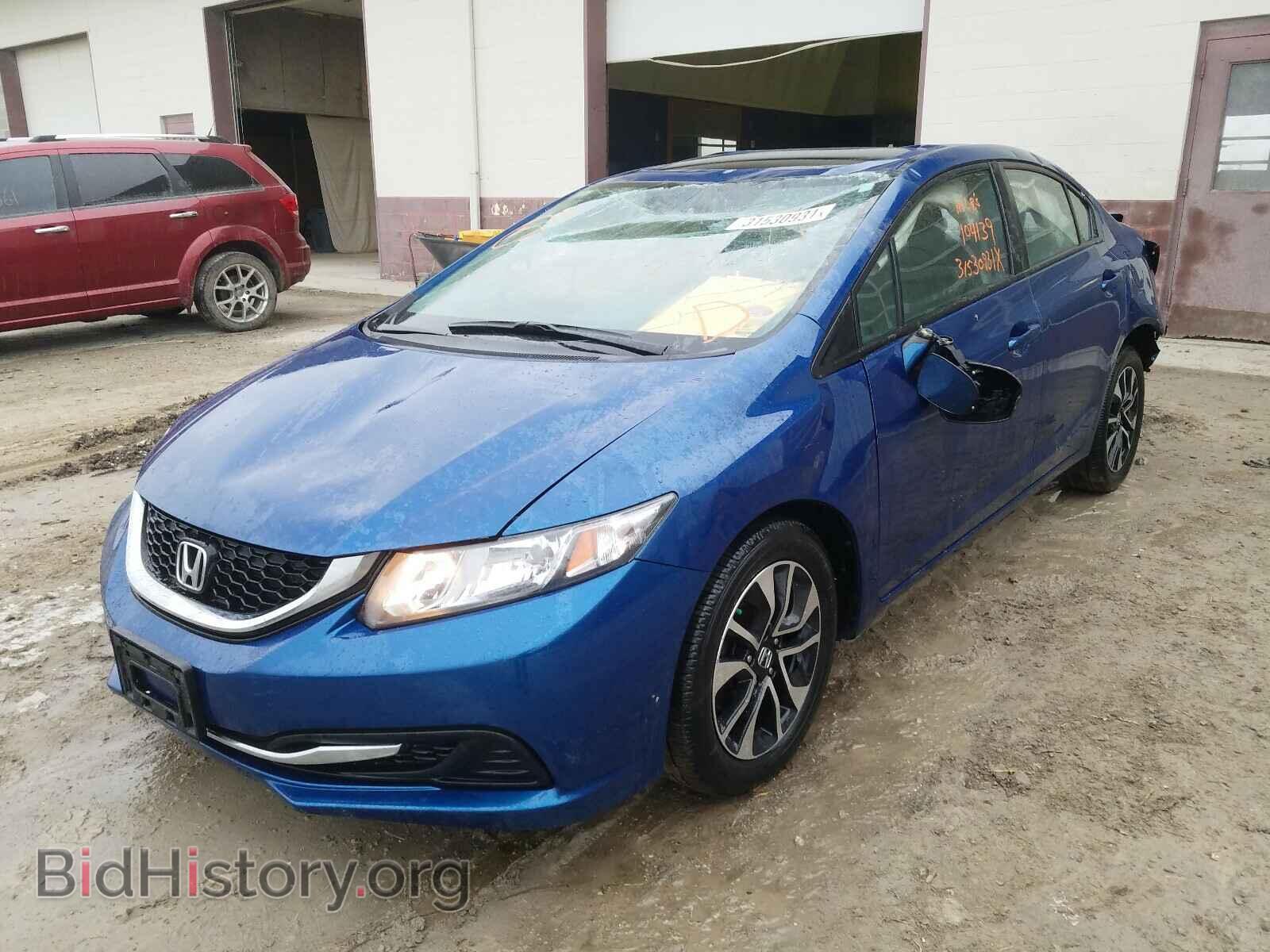 2013 HONDA CIVIC - VIN: 19XFB2F86DE042716 - Фото 2
