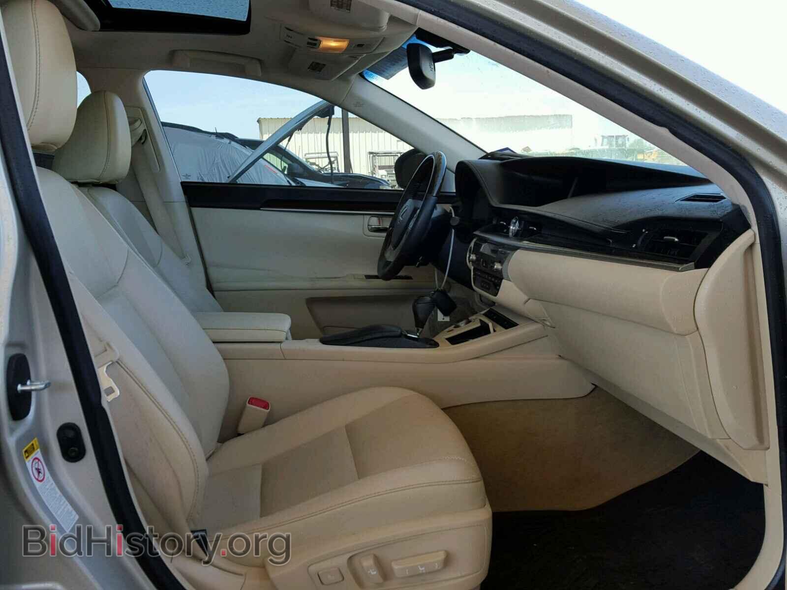 2013 LEXUS ES350 - VIN: JTHBK1GG4D2034723 - Фото 5