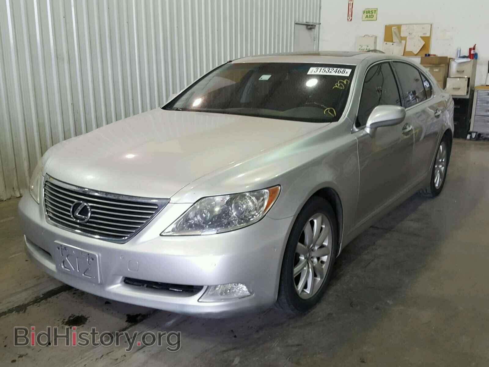 2007 LEXUS LS460 - VIN: JTHBL46F475039379 - Фото 2