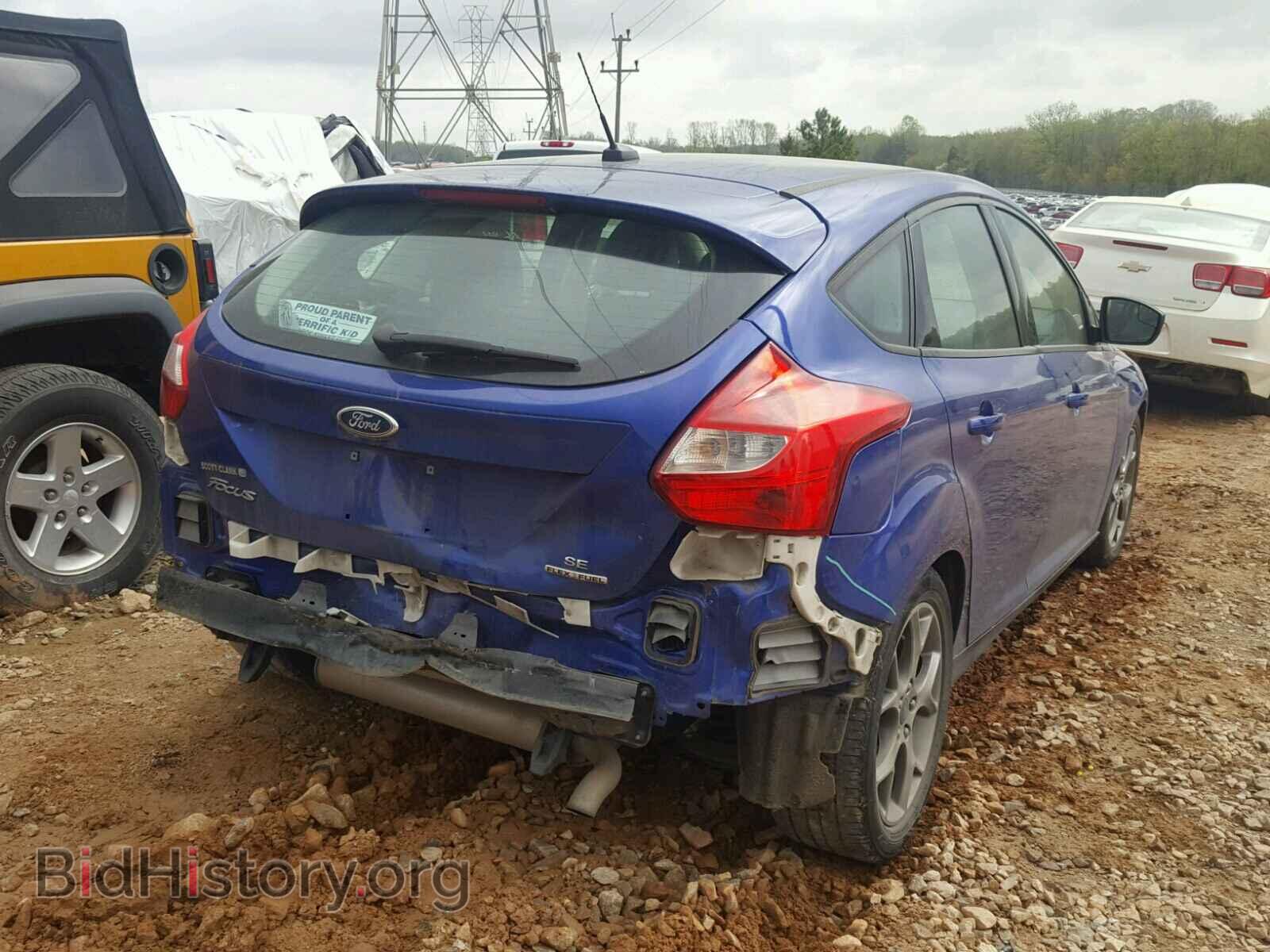 2014 FORD FOCUS SE - VIN: 1FADP3K26EL272884 - Фото 4