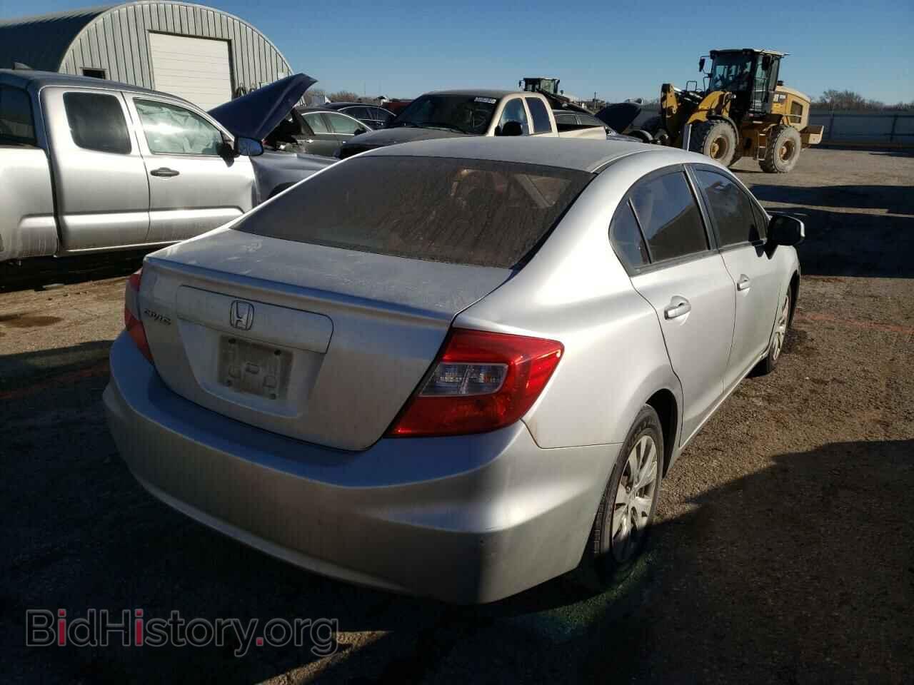2012 HONDA CIVIC - VIN: 19XFB2F57CE328949 - Фото 4