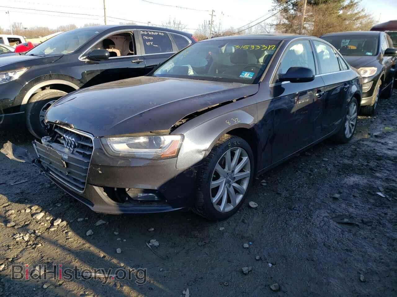 2013 AUDI A4 - VIN: WAUFFAFLXDN040186 - Фото 2