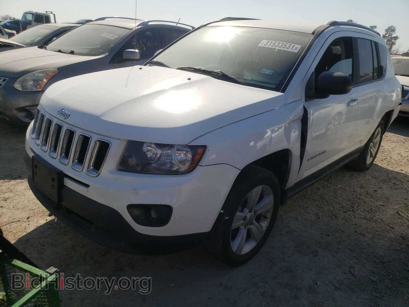 2016 JEEP COMPASS - VIN: 1C4NJCBA5GD687800 - Фото 2