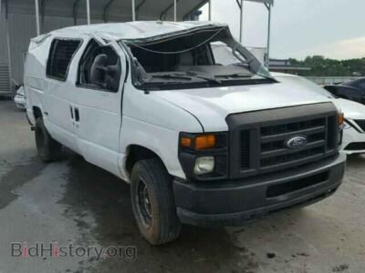 2010 Ford ECONOLINE, white — VIN 1FTNE2EL5ADA70965, Copart