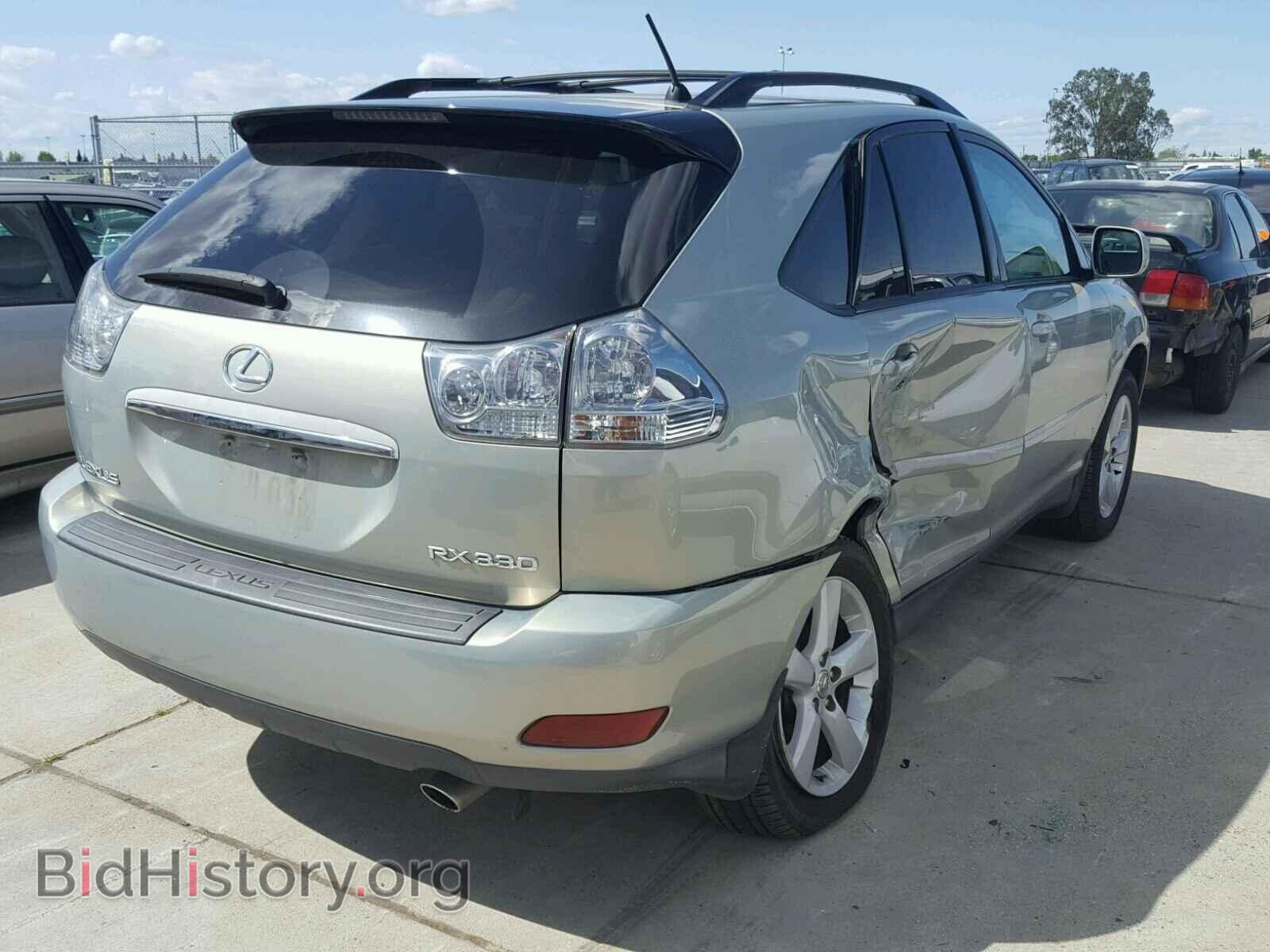 2005 LEXUS RX330 - VIN: 2T2GA31U25C041446 - Фото 4