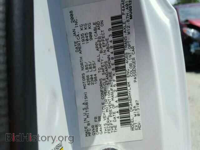 2008 MITSUBISHI ECLIPSE - VIN: 4A3AL25FX8E040439 - Photo 10