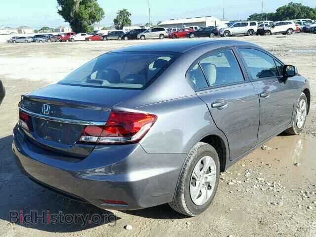 2013 HONDA CIVIC - VIN: 19XFB2F53DE045241 - Фото 4