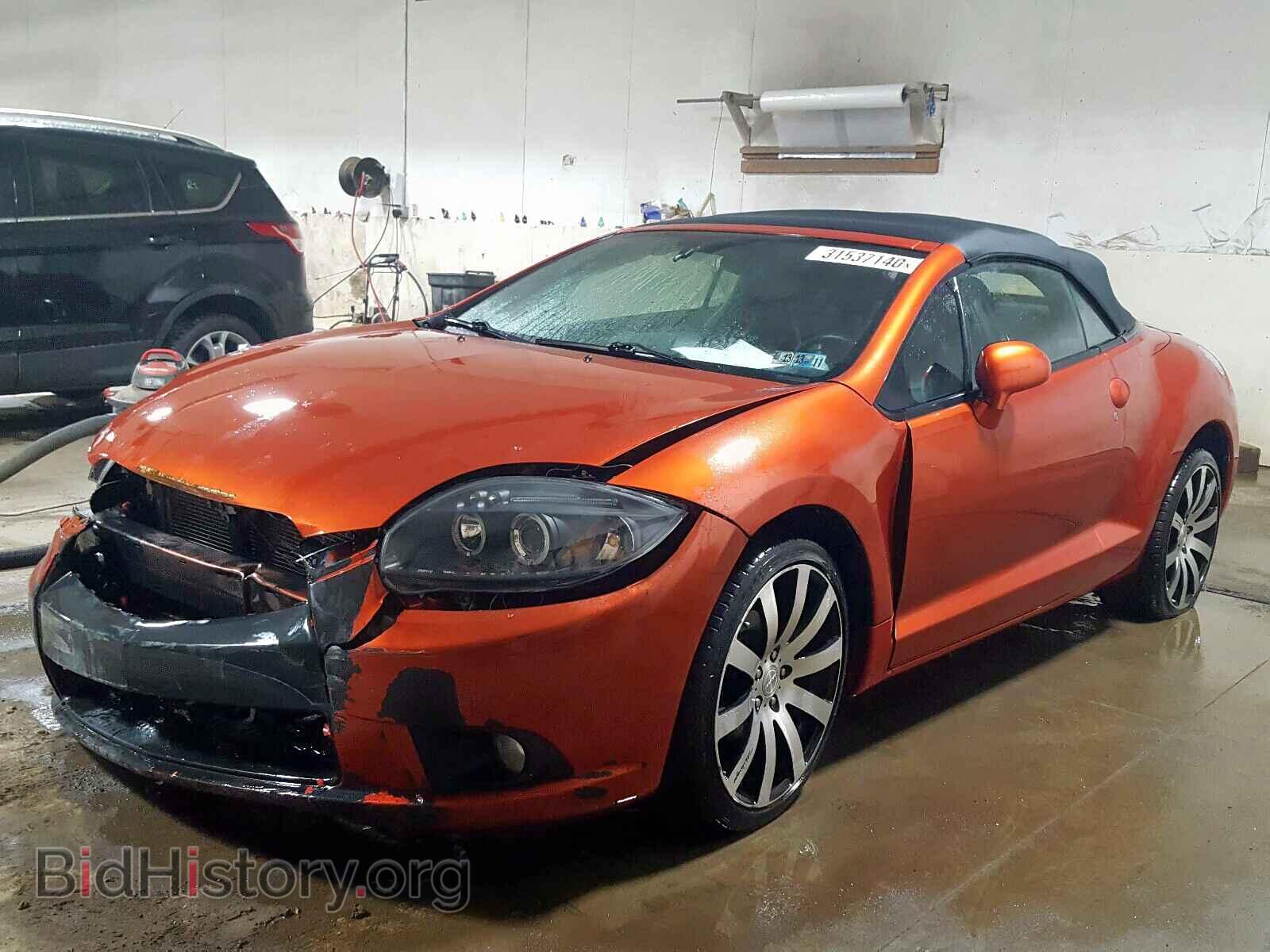 2009 MITSUBISHI ECLIPSE - VIN: 4A3AL25F49E016669 - Фото 2