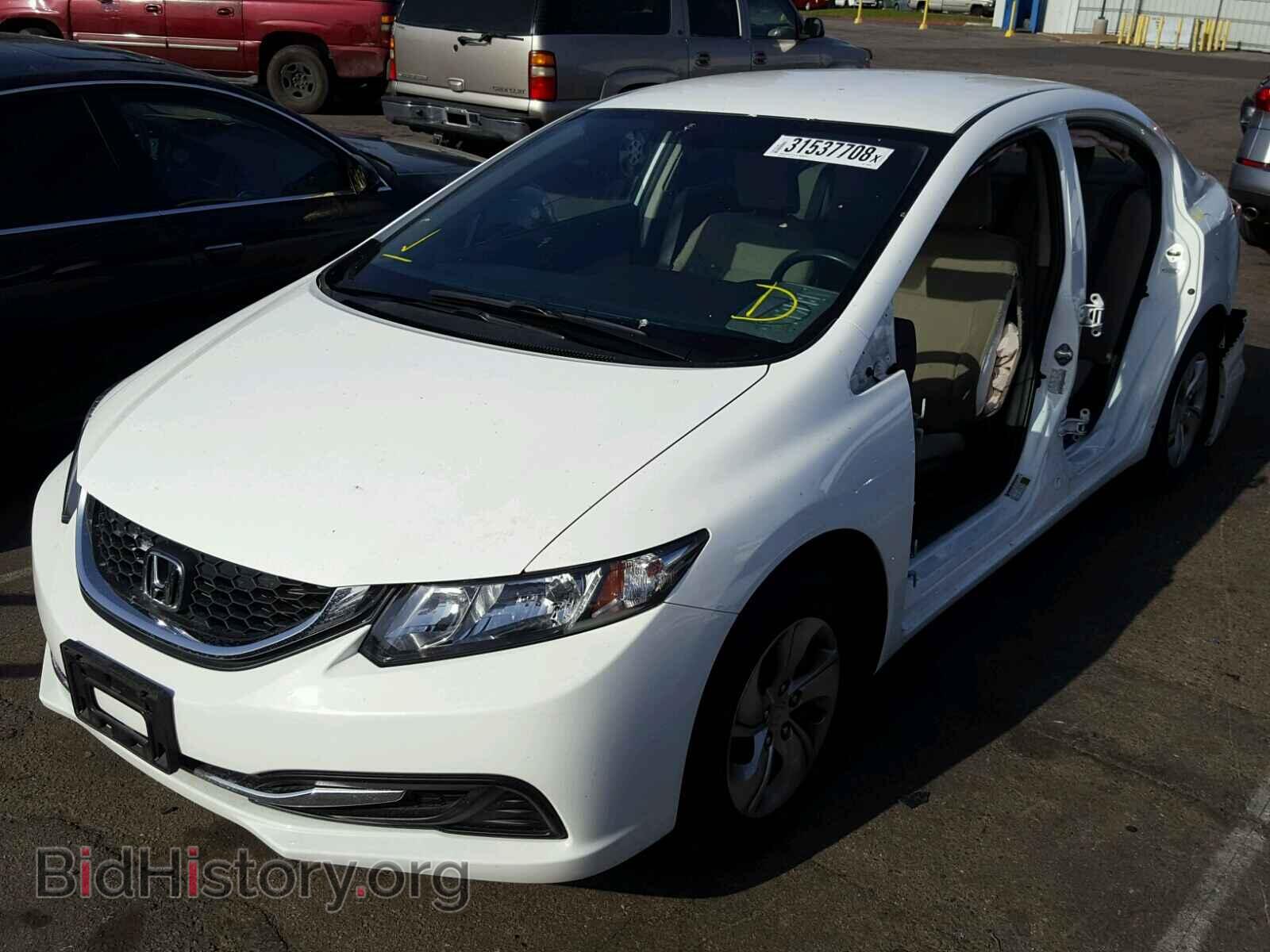 2013 HONDA CIVIC - VIN: 19XFB2F55DE248535 - Фото 2