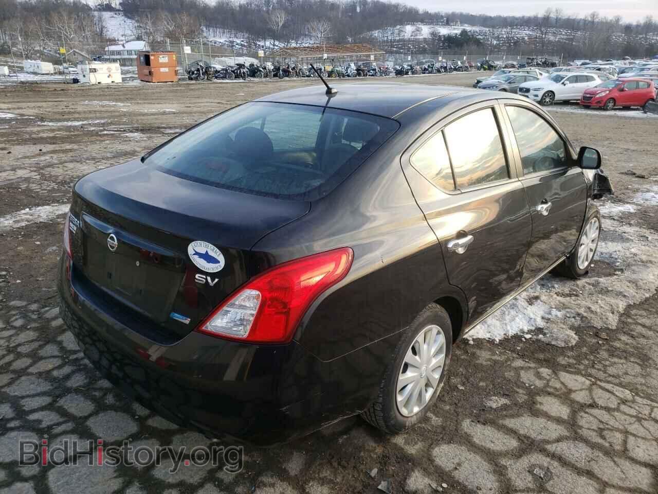 2012 NISSAN VERSA - VIN: 3N1CN7AP0CL800083 - Фото 4