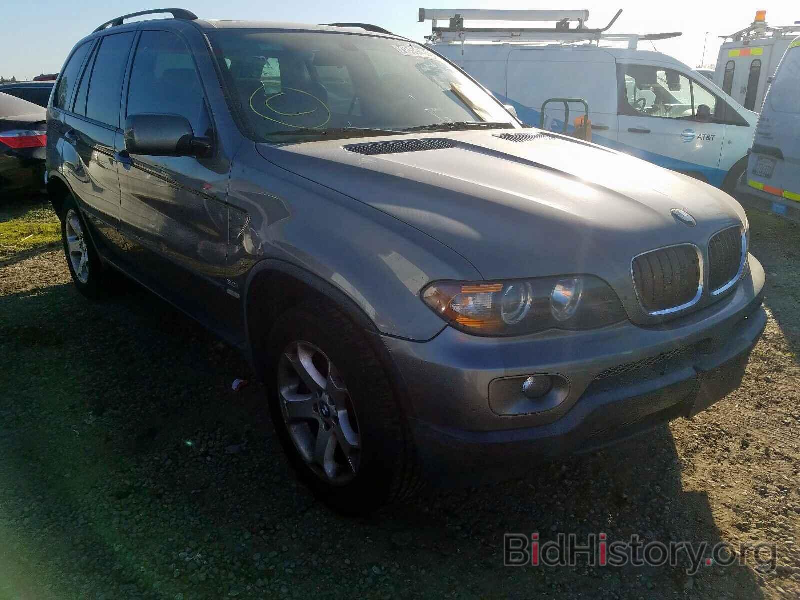 Photo 5UXFA13586LY43776 - BMW X5 2006