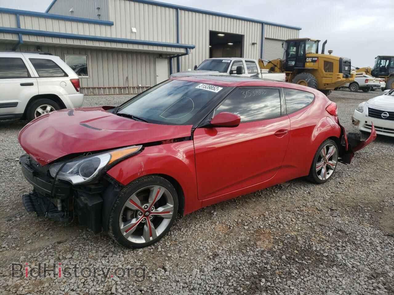 2013 HYUNDAI VELOSTER - VIN: KMHTC6AD4DU104784 - Фото 2