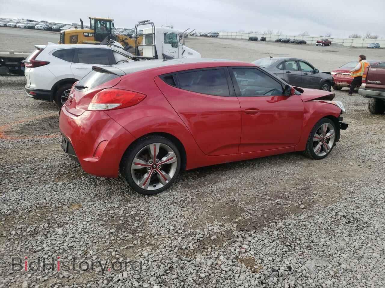 2013 HYUNDAI VELOSTER - VIN: KMHTC6AD4DU104784 - Фото 4