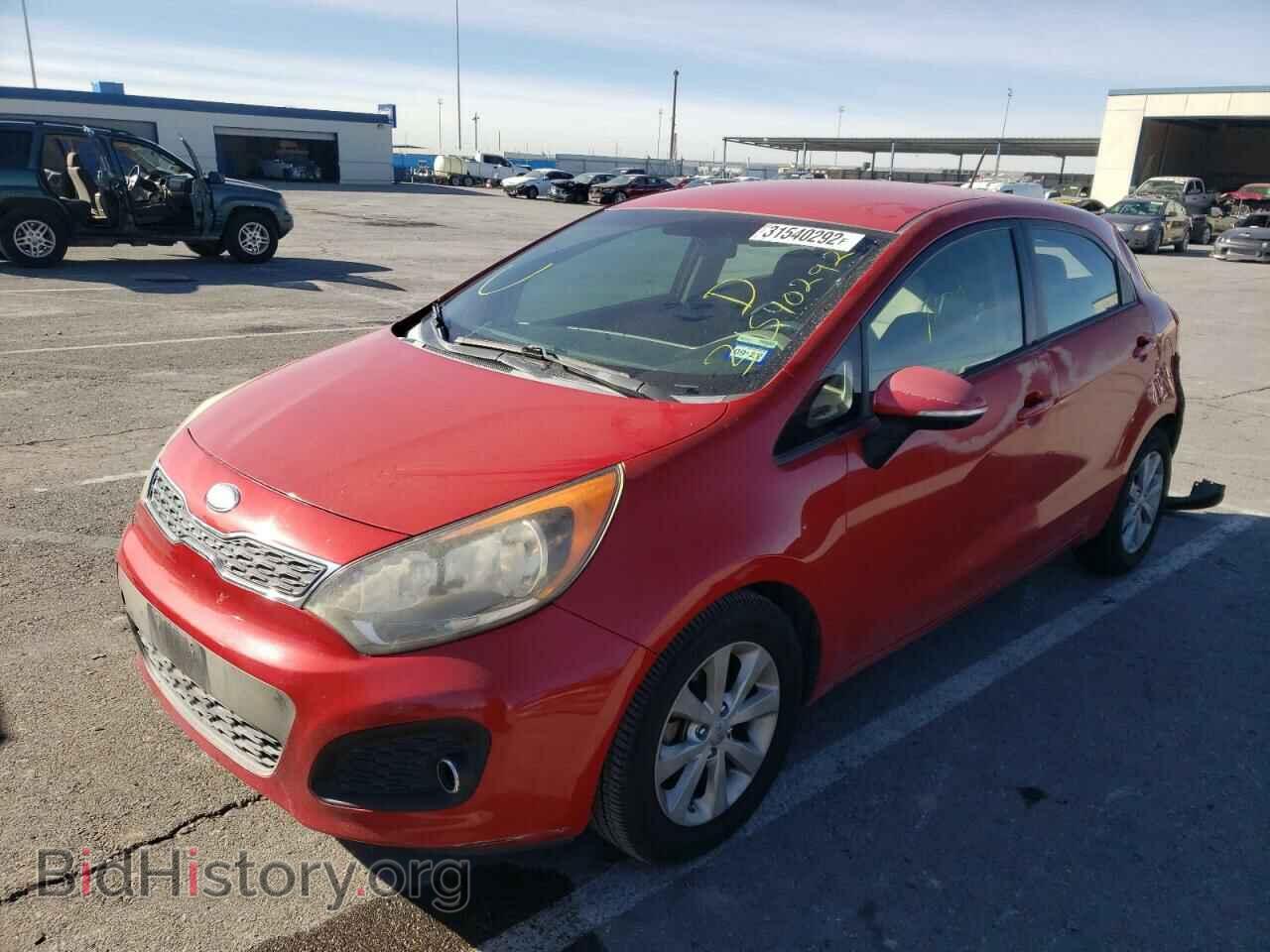 2013 KIA RIO - VIN: KNADN5A37D6239778 - Фото 2