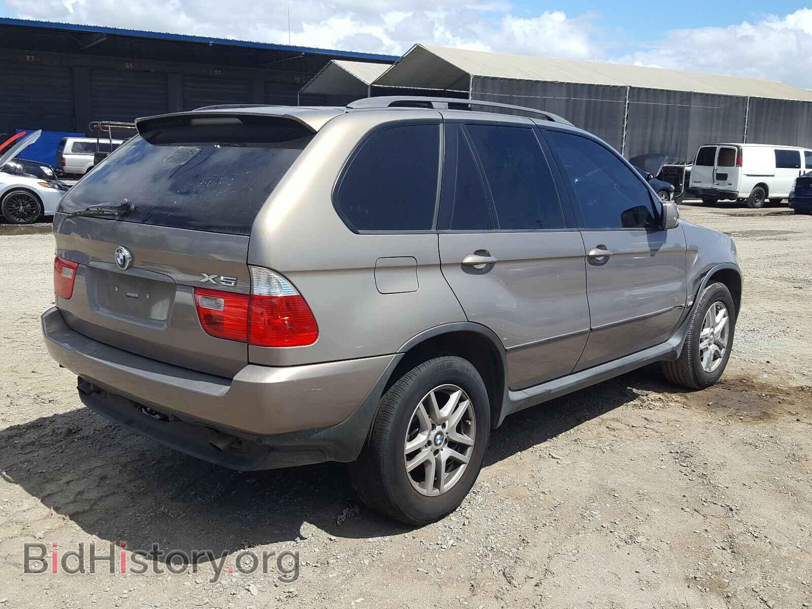 2005 BMW X5 - VIN: 5UXFA13515LY07782 - Фото 4