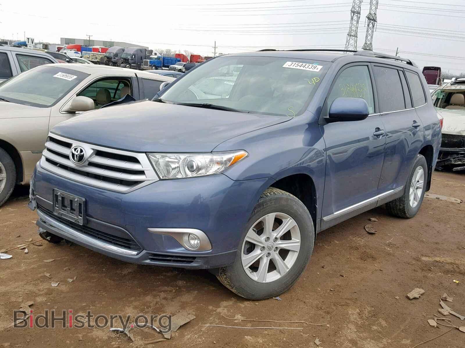 2012 TOYOTA HIGHLANDER - VIN: 5TDBK3EH5CS148780 - Фото 2