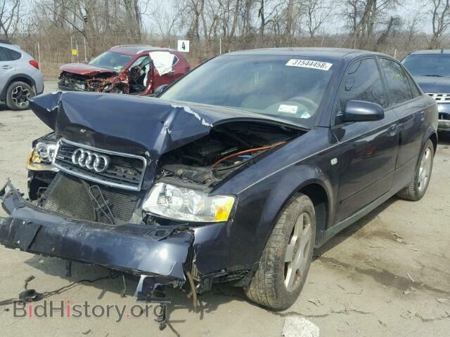 2002 AUDI A4 - VIN: WAULC68E62A183552 - Фото 2