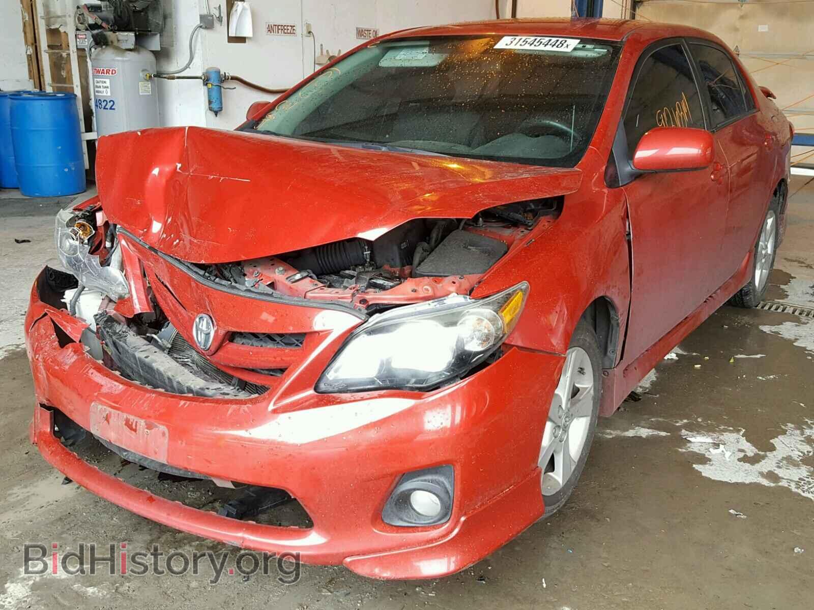2011 TOYOTA COROLLA BA - VIN: 2T1BU4EE3BC602019 - Фото 2