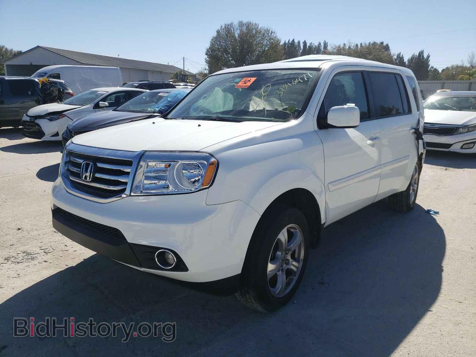 2014 HONDA PILOT - VIN: 5FNYF3H77EB001076 - Фото 2