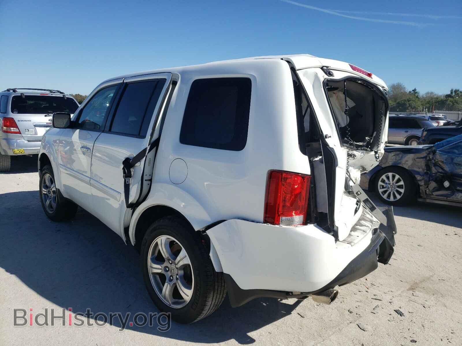 2014 HONDA PILOT - VIN: 5FNYF3H77EB001076 - Фото 3