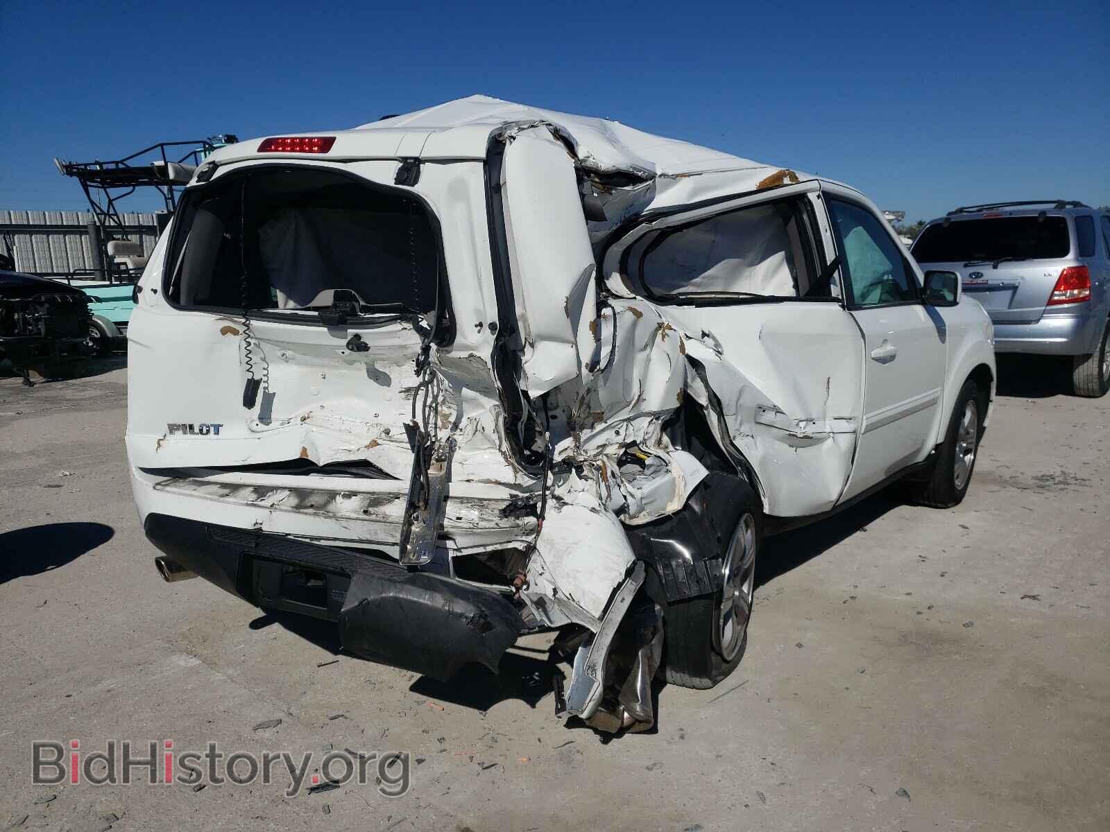 2014 HONDA PILOT - VIN: 5FNYF3H77EB001076 - Фото 4