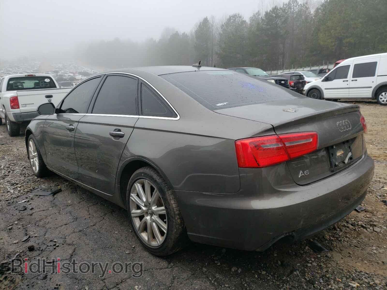 2014 AUDI A6 - VIN: WAUGFAFC2EN044898 - Фото 3