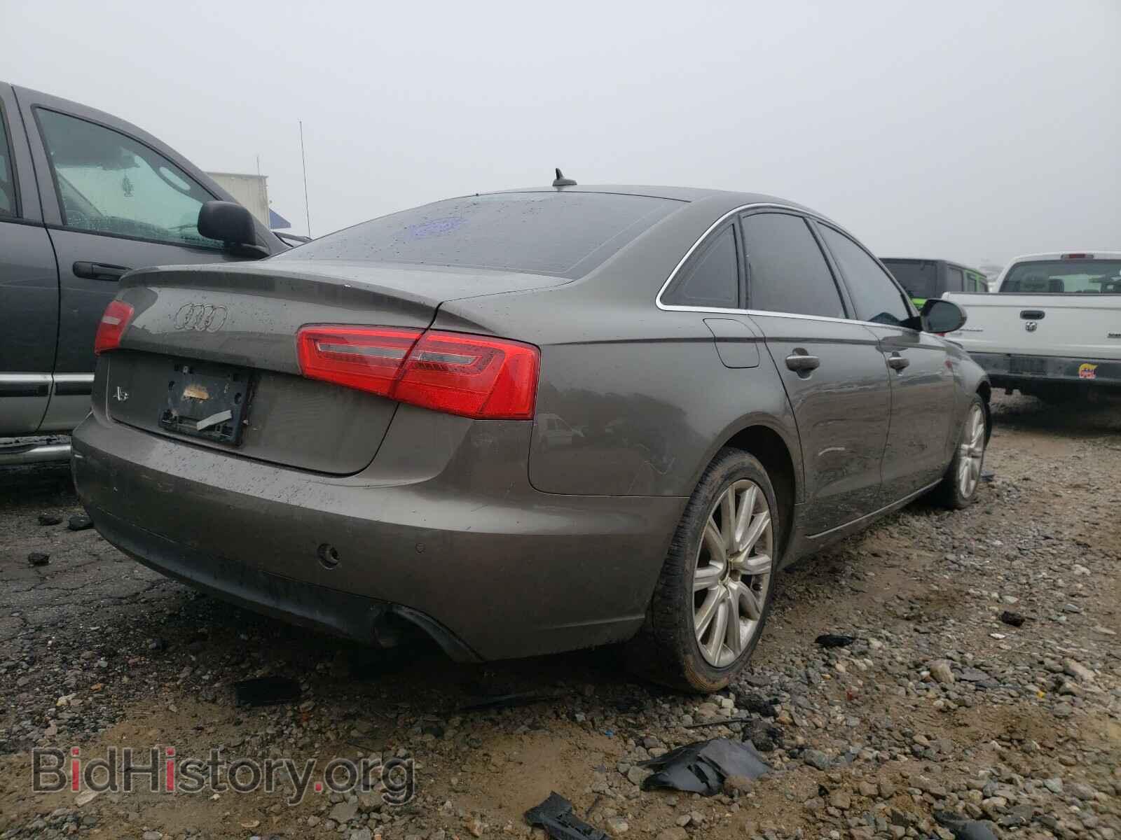 2014 AUDI A6 - VIN: WAUGFAFC2EN044898 - Фото 4