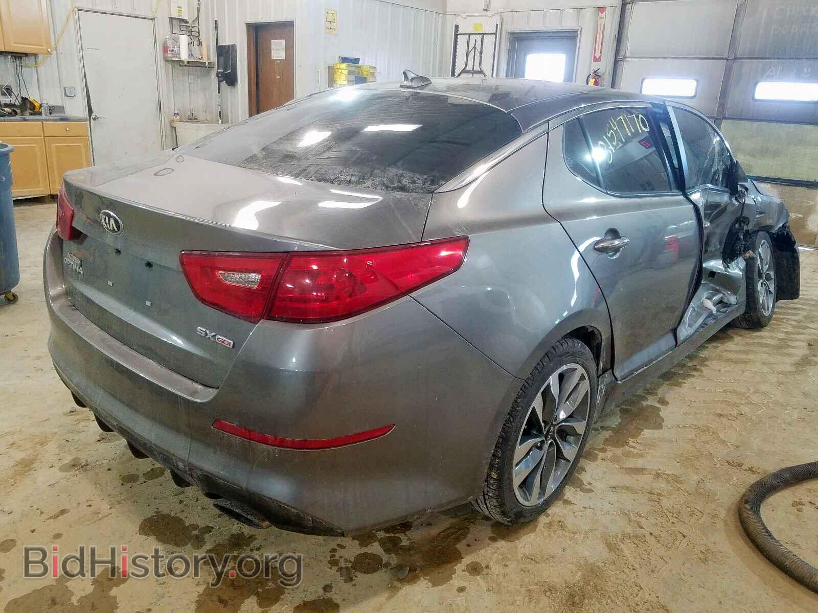 2014 KIA OPTIMA - VIN: 5XXGR4A75EG290135 - Фото 4